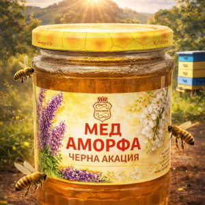 МЕД АМОРФА/ЧЕРНА АКАЦИЯ 720 гр